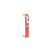 CTA Digital Premium Locking Floor Stand Kiosk With G (PADPSTT1W)
