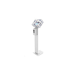 CTA Digital Premium Locking Sanitizing Station Stand (SANSTT1W)