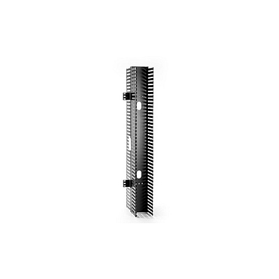 Black Box Vertical Cable Manager,finger Duct With Cover-35"h X 4.3"w X 10.4"d,rackmount,center-mount,double-sided,black,gsa,taa (RMT203AR4)