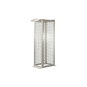 Leviton Mm20,rack,30 Chan,7 3/8 Sq Mtg, Wt (MM2073038W)