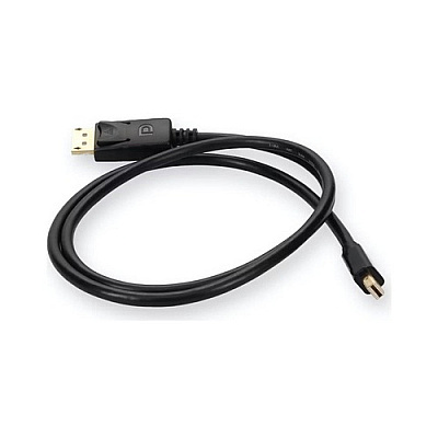 Add-On 3ft Mini-dp 1.2/dp 1.2 M/m Black Cbl (MINIDP2DP12MM3)