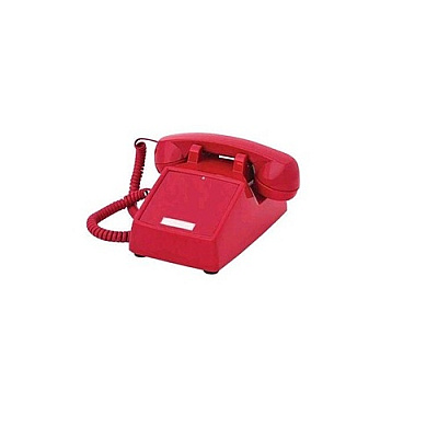 Teledynamic 250047-vba-ndl Red Desk No Dial (ITT2500NDLRD)