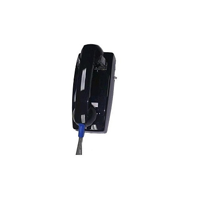 Teledynamic 255400arcndl Wall Ph W/armored Cord (2554ARCNDLBK)