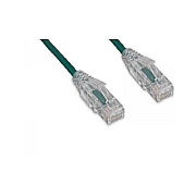 Enet Solutions Cat6 Green 15ft Slim Snagless Boot Cable (C6GNSCB15ENC)