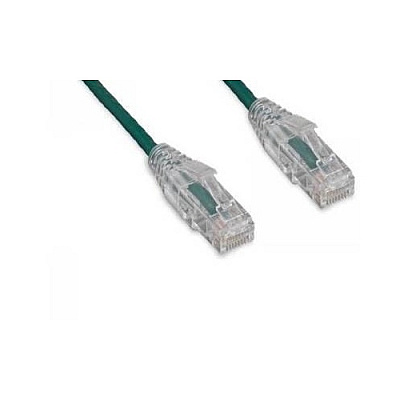 Enet Solutions Cat6 Green 15ft Slim Snagless Boot Cable (C6GNSCB15ENC)