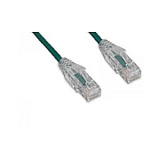 Enet Solutions Cat6 Green 30ft Slim Snagless Boot Cable (C6GNSCB30ENC)