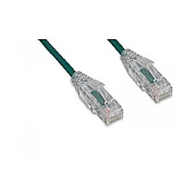 Enet Solutions Cat6 Green 35ft Slim Snagless Boot Cable (C6GNSCB35ENC)