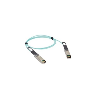 Black Box Sfp+ 10-gbps Active Optical Cable (aoc) - Cisco Sfp-10g-aoc2m Compatible, Aqua, 2-m (6.5-ft.) (SFP10GAOC2MBB)