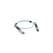 Black Box Sfp28 25-gbps Active Optical Cable (aoc) - Cisco Sfp-25g-aoc3m Compatible, Aqua, 3-m (9.8-ft.) (SFP25GAOC3MBB)