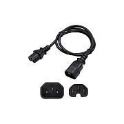 Add-On 8ft C14/c15 Pwr Cbl 100-250v 15a Bk (ADDC14C1514AG8F)