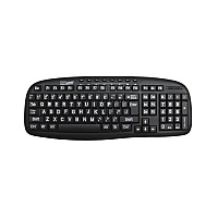 Ergoguys Datacal Usb White Print/blk Key Keyboard (CD1039)