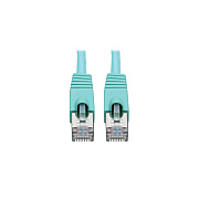 Tripp Lite Cat6a Ethernet Cable Poe M/m Aqua 2ft (N262002AQ)