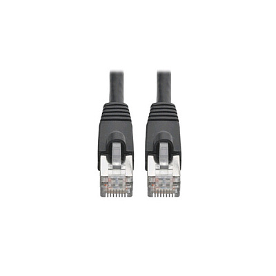 Tripp Lite Cat6a Ethernet Cable Poe M/m Black 2ft (N262002BK)