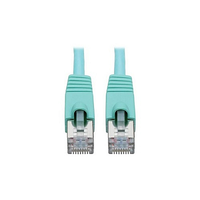 Tripp Lite Cat6a Ethernet Cable Poe M/m Aqua 8ft (N262008AQ)