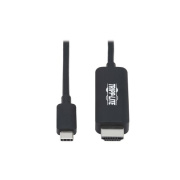 Tripp Lite Usb C To Hdmi Adapter Cable 4k Black 3ft (U444-003-HBE)
