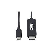 Tripp Lite Usb C To Hdmi Adapter Cable 4k Black 3ft (U444003HBE)