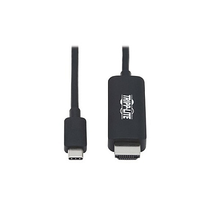 Tripp Lite Usb C To Hdmi Adapter Cable 4k Black 3ft (U444003HBE)