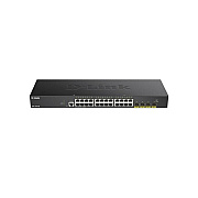 D-Link Dgs-1250-28x-6kv 28-port 10-gigabit Smart Managed Switch (DGS125028X6KV)