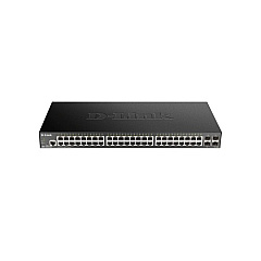 D-Link Dgs-1250-52x-6kv 52-port Smart Managed Gigabit Switch With 10-gigabit Uplinks (DGS125052X6KV)