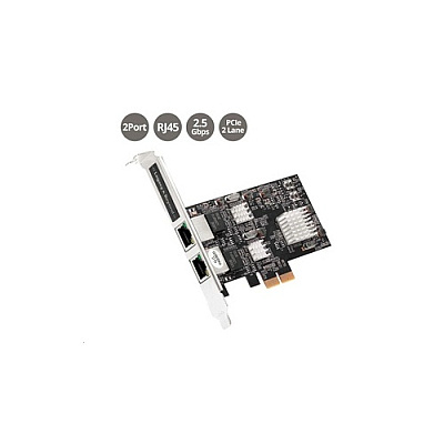SIIG Dual 2.5g Ethernet Pcie Card (LBGE0711S1)