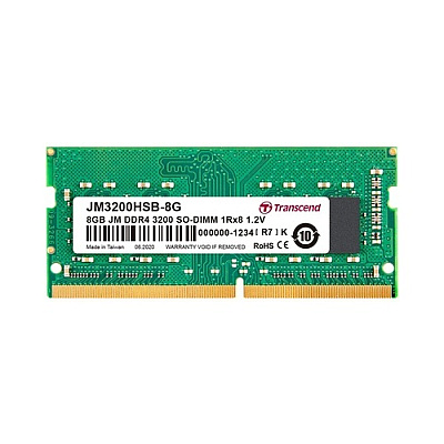 Transcend 8gb Jm Ddr4 3200mhz So-dimm (JM3200HSB8G)