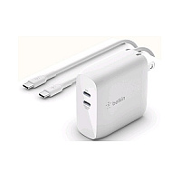 Belkin 68w Usb-c Chrr,gan,2m C-c Cbl,wht (WCH003DQ2MWHB6)