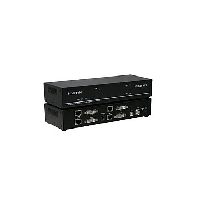 Smartavi 4k Quad Head Dvi-d Kvm Extender. (SDXXT4PS)