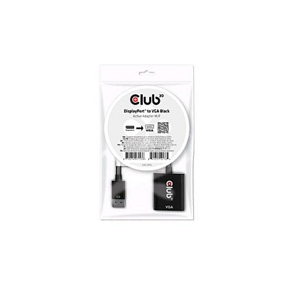 Club 3D Displayport Port 1.2 Male To Vga (CAC2013)