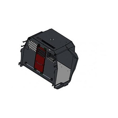 Havis Standard White K9 Transport System For 2020-2021 Ford Interceptor Utility (K9F281)