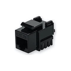 Add-On Cat5e Utp Punch Down Keystone Jack Dual (ADDC5EUJK9DBK)