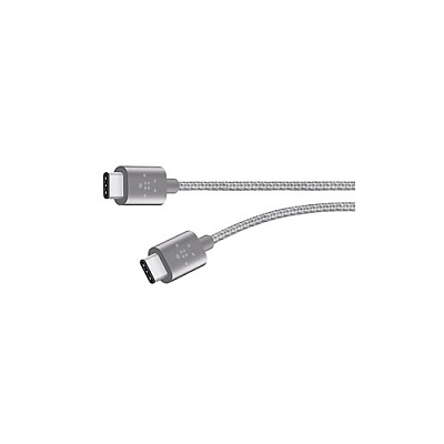 Belkin Cable,premium,usb 2.0,type C-type C,3a, (F2CU041BT06GRY)
