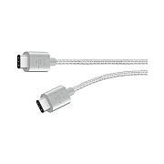 Belkin Cable,premium,usb 2.0,type C-type C,3a, (F2CU041BT06SLV)