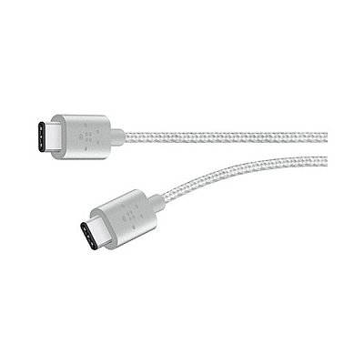 Belkin Cable,premium,usb 2.0,type C-type C,3a, (F2CU041BT06SLV)