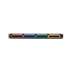 Tripp Lite 24port Cat5/cat5e Patch Panel Color-code (N053024RBGY)