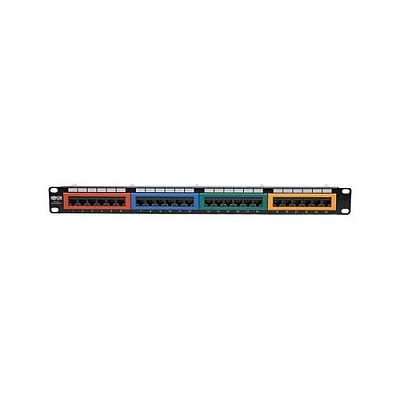 Tripp Lite 24-port Cat6 Patch Panel Color-coded (N253024RBGY)