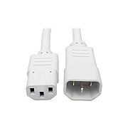 Tripp Lite 2ft Computer Power Extension Cord 10a (P004002AWH)