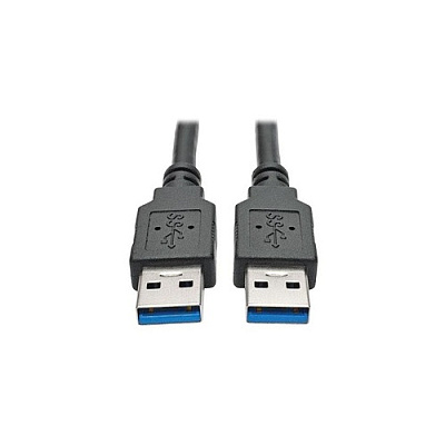 Tripp Lite 3ft Usb Superspeed A/a Cable M/m Black (U320003BK)
