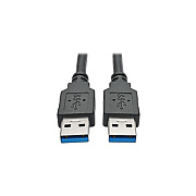 Tripp Lite 6ft Usb Superspeed A/a Cable M/m Black (U320006BK)