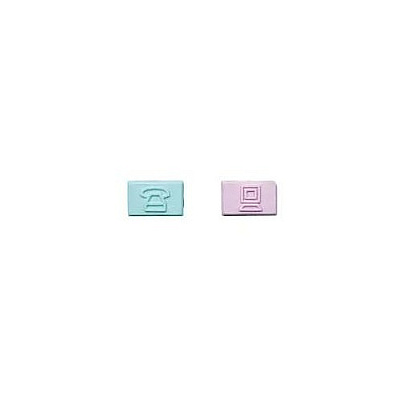 Leviton Jack Mkr,data Fg Wht,100pk (40309200)