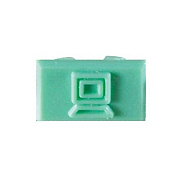 Leviton Jack Mkr,data,lt Grn,100pk (40325200)
