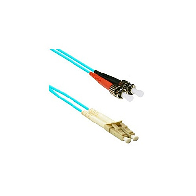 Enet Solutions Enet St To Lc 7m Om3 Aqua Patch Cable (STLC10G7MENC)