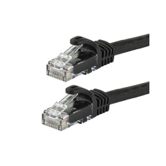 Monoprice Cat6 24awg Utp Ethernet Cable,50ft Black (9827)