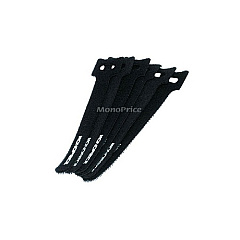Monoprice Fastening Cable Ties, 6in, 50 Pack, Blk (6457)