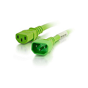 C2G 5ft C14 To C13 18/3 Sjt Green (17501)
