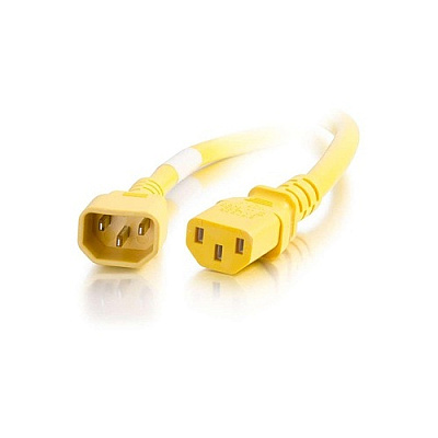 C2G 3ft C14 To C13 14/3 Sjt Yellow (17538)
