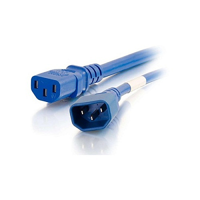 C2G 8ft C14 To C13 14/3 Sjt Blue (17558)