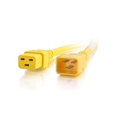 Leviton 4ft C20 To C19 12/3 Sjt Yellow (17730)