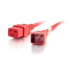 Leviton 8ft C20 To C19 12/3 Sjt Red (17745)