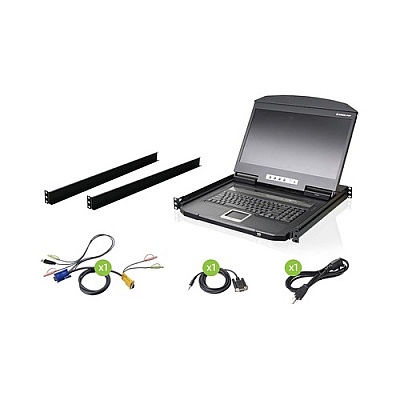 Iogear 18.5 Widescreen Lcd Console Taa (GCL1900W)