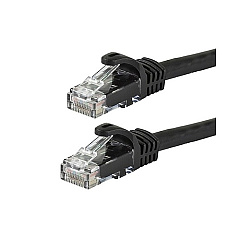 Monoprice Cat6 24awg Utp Ethernet Cable,100ft Blck (9828)